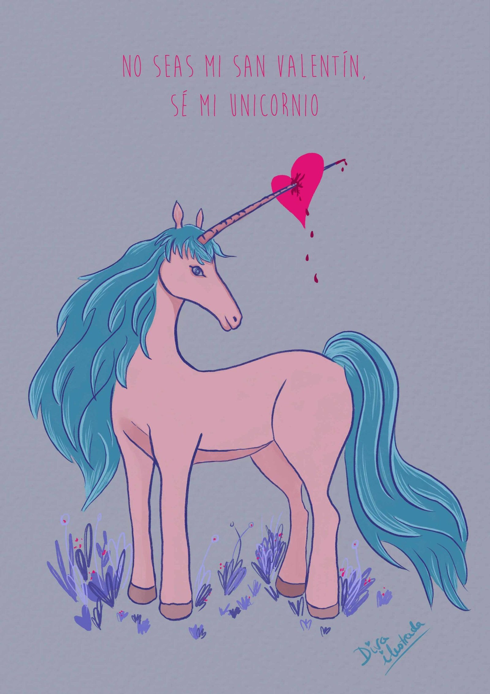 No seas mi San Valentín, sé mi unicornio
