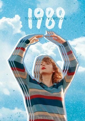 Collage de Taylor Swift inspirado en su disco 1989