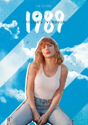 Collage de Taylor Swift inspirado en su disco 1989