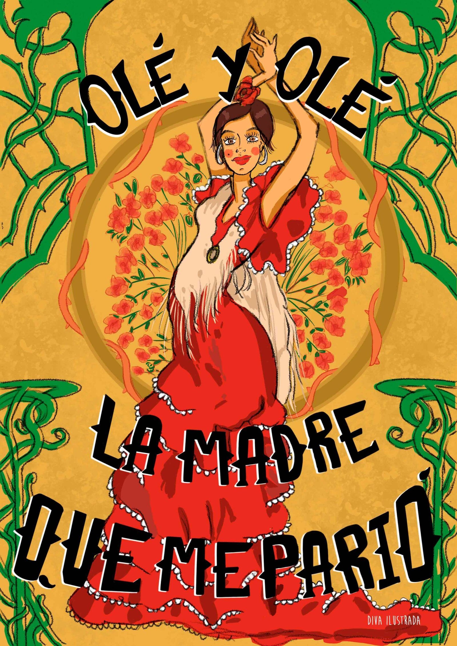 Olé y olé la madre que me parió