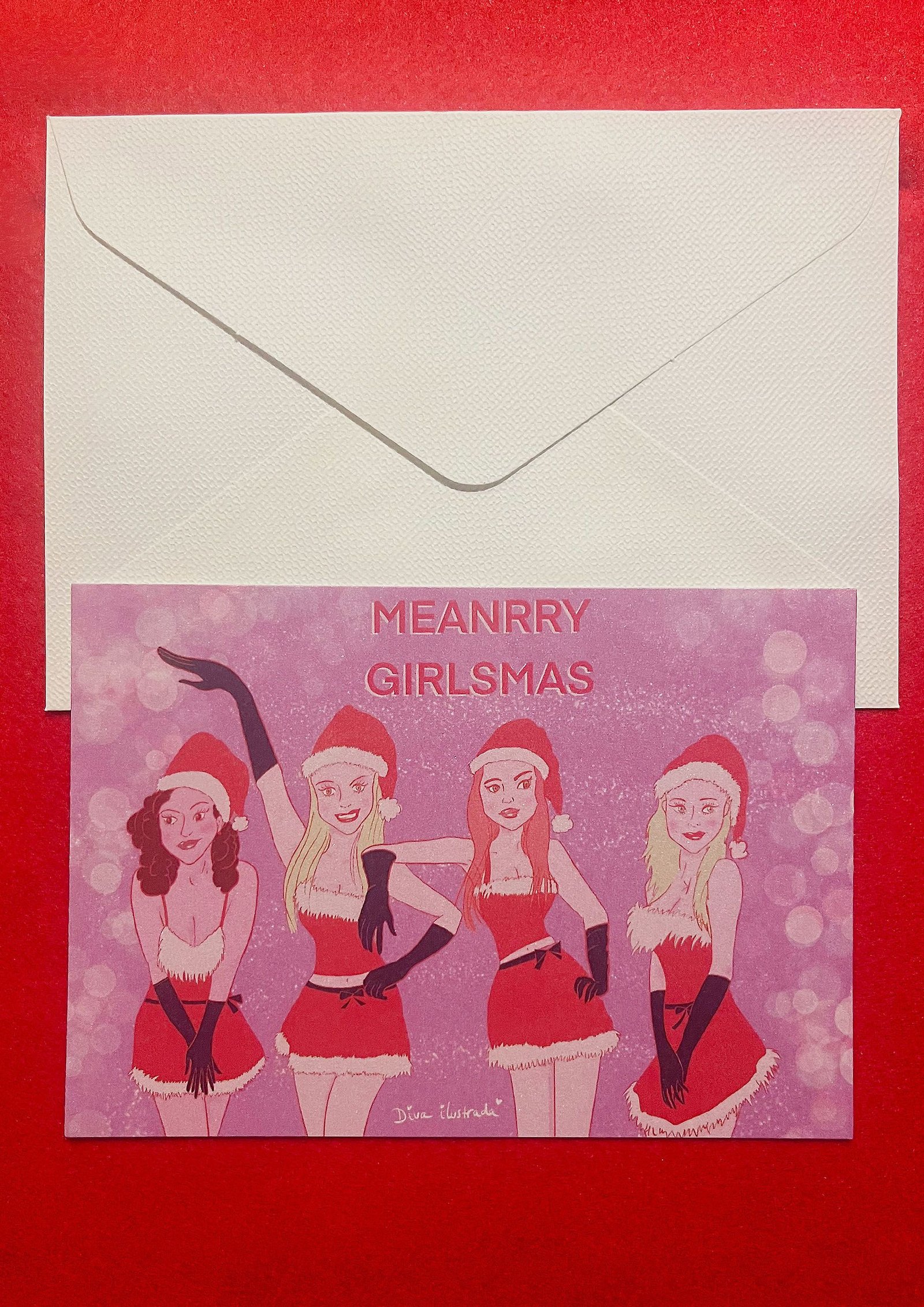 Postal de Navidad | Mean Girls, Chicas Malas