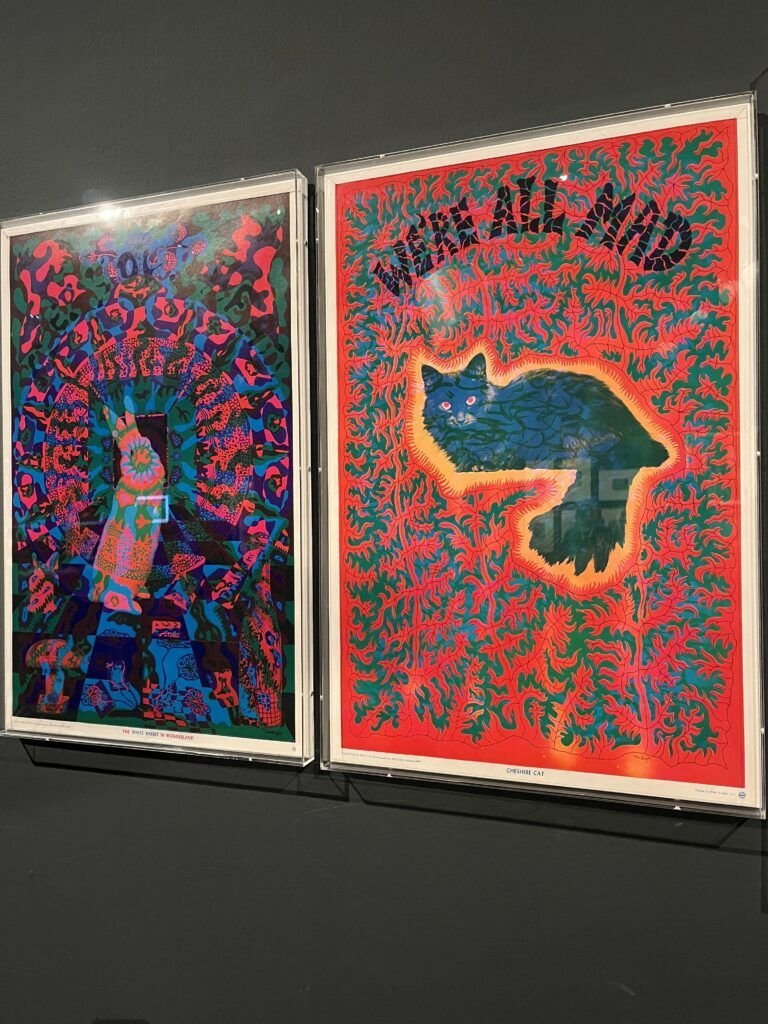 Obras representativas expuestas en la expo de caixaForum "Los Mundos de Alicia"